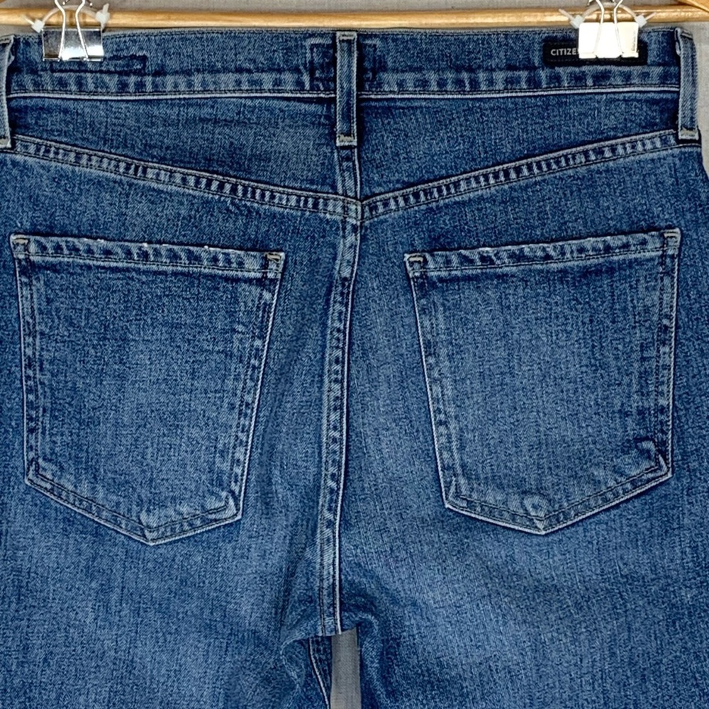 Citizens‎ of Humanity~Women’s Tangier Embroidered Demy Cropped Flare Jeans~Sz 27 - Picture 9 of 16